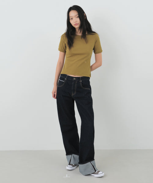 COTTON SHORT SLEEVE TEE - 4 COLORS