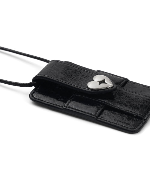 HEARTY STRAP CASE BLACK