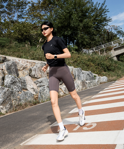 HANDS-FREE RUNNING LEGGINGS 4.5 - 3 COLORS BLACK