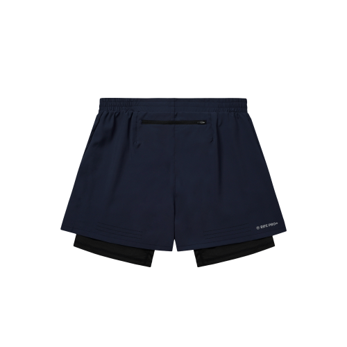 SPORTS 2IN1 RUNNING PRO SHORTS PLUS - 3 COLORS BLACK