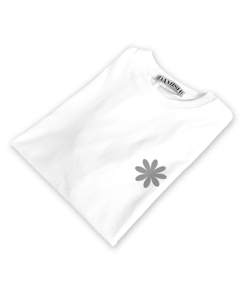 TEE LOGO CROP T-SHIRT - 2 COLORS WHITE