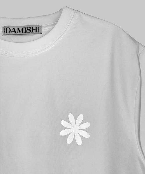 TEE LOGO CROP T-SHIRT - 2 COLORS WHITE