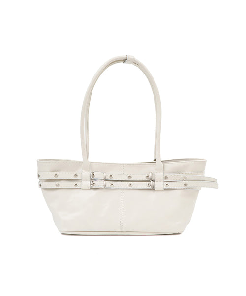 MINI BELTED BOAT BAG (OYSTER) - 5 COLORS AS SHOWN
