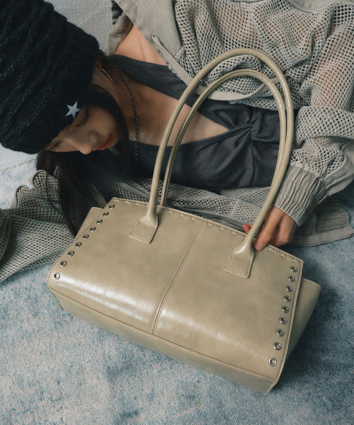 ZERYN SHOULDER BAG - 2 COLORS ASH BEIGE