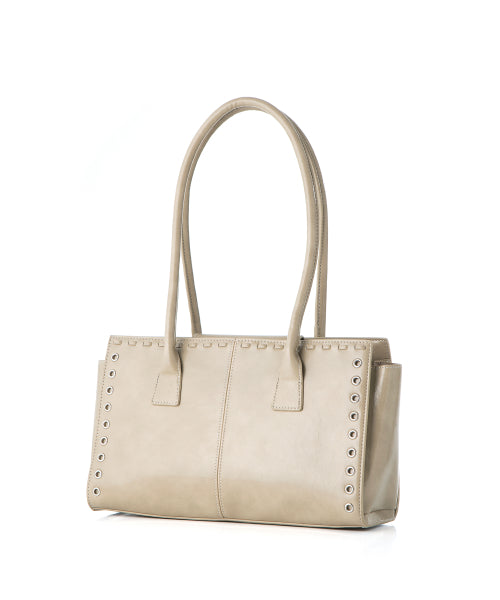 ZERYN SHOULDER BAG - 2 COLORS ASH BEIGE