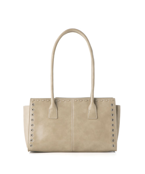 ZERYN SHOULDER BAG - 2 COLORS ASH BEIGE