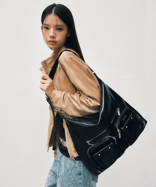 TAVVE SHOULDER BAG BLACK