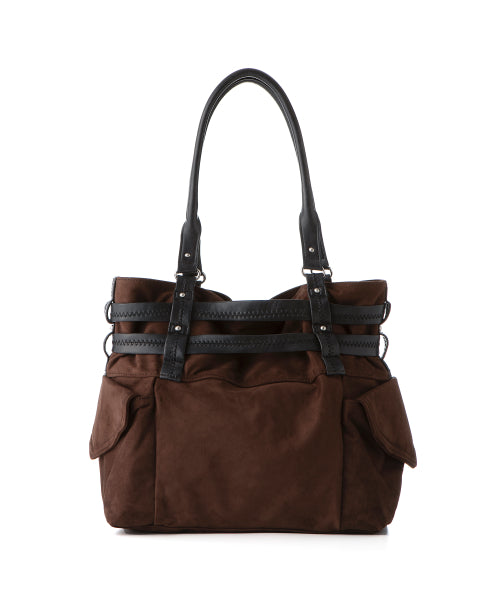 NEXIE SHOULDER BAG - 2 COLORS DARK BROWN