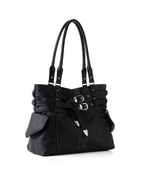 NEXIE SHOULDER BAG - 2 COLORS BLACK