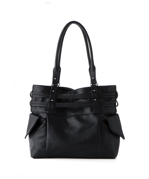 NEXIE SHOULDER BAG - 2 COLORS BLACK
