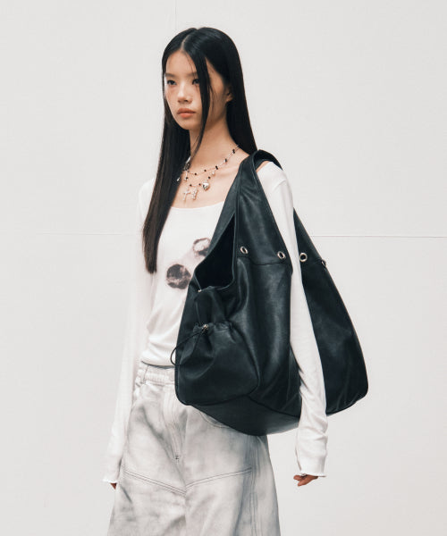 TERRI SHOULDER BAG - 2 COLORS BLACK