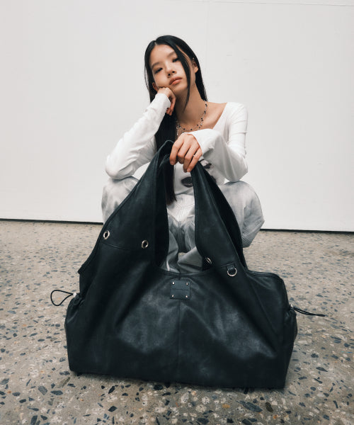 TERRI SHOULDER BAG - 2 COLORS BLACK