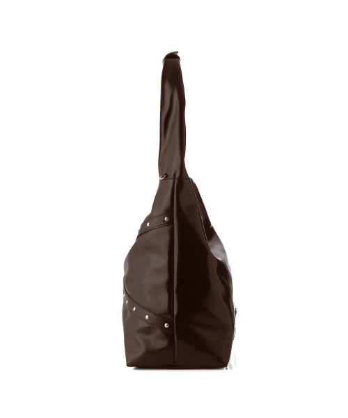 CRUMA SHOULDER BAG - 2 COLORS DARK BROWN