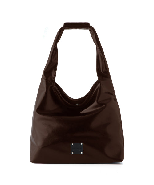 CRUMA SHOULDER BAG - 2 COLORS DARK BROWN
