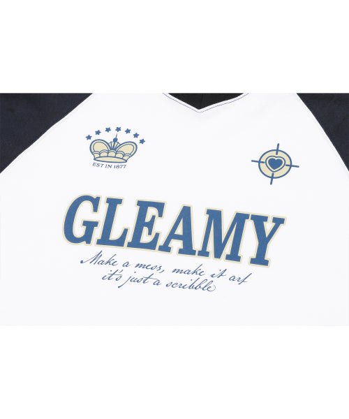 V-NECK LONG SLEEVE - 2 COLORS WHITE