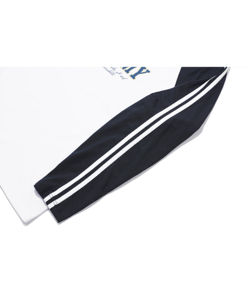 V-NECK LONG SLEEVE - 2 COLORS WHITE