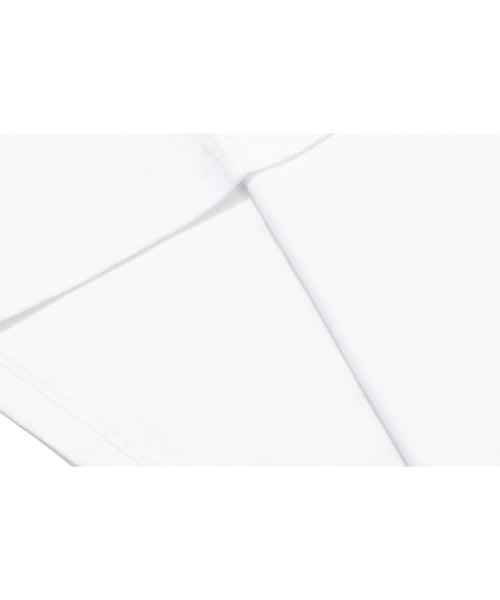 V-NECK LONG SLEEVE - 2 COLORS WHITE
