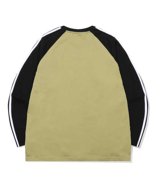 V-NECK LONG SLEEVE - 2 COLORS OLIVE