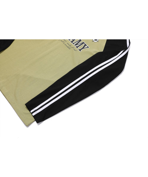 V-NECK LONG SLEEVE - 2 COLORS OLIVE