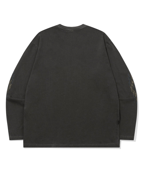 STAR PIGMENT LONG SLEEVE - 2 COLORS BLACK