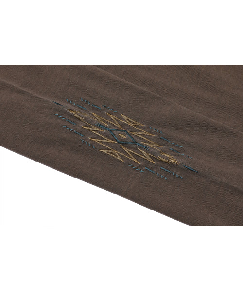 STAR PIGMENT LONG SLEEVE - 2 COLORS BROWN