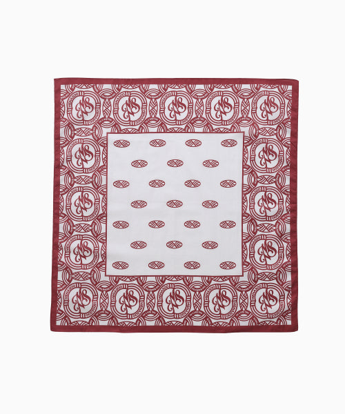 MNS BANDANA SCARF KERCHIEF - 3 COLORS IVORY
