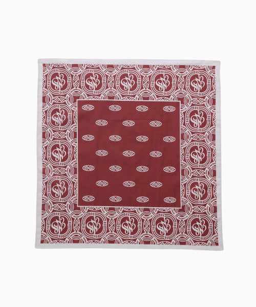 MNS BANDANA SCARF KERCHIEF - 3 COLORS RED