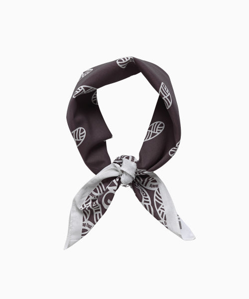 MNS BANDANA SCARF KERCHIEF - 3 COLORS BROWN