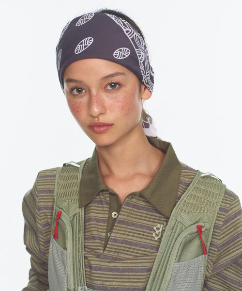 MNS BANDANA SCARF KERCHIEF - 3 COLORS BROWN