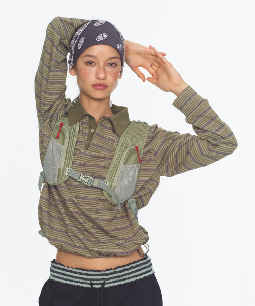MNS BANDANA SCARF KERCHIEF - 3 COLORS BROWN