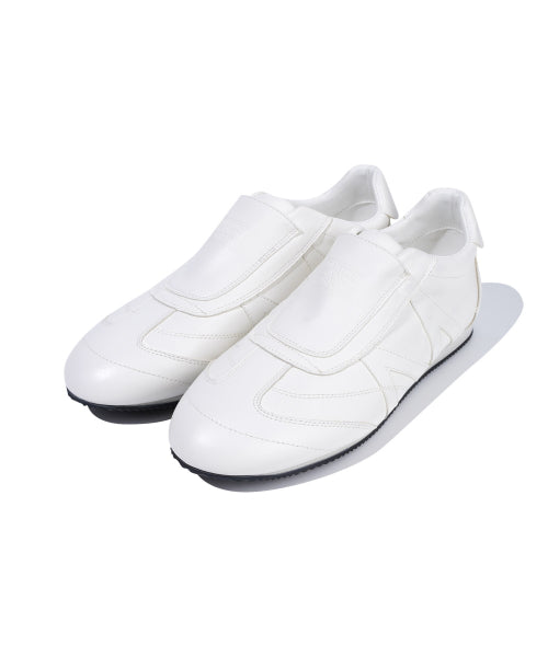 W M LOGO SNEAKERS - 2 COLORS IVORY