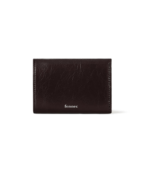 CRINKLE TRIANGLE TRIPLE WALLET AS SHOWN