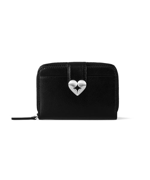 HEARTY ZIPPER POCKET BLACK