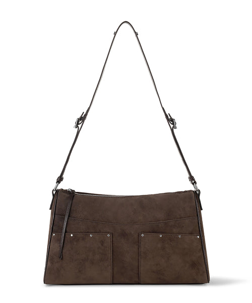BASH BAG SUEDE BROWN