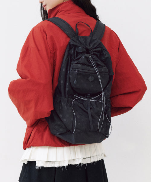 AIRY POCKET BACKPACK - 6 COLORS BLACK