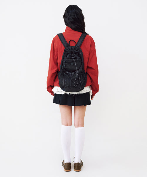 AIRY POCKET BACKPACK - 6 COLORS BLACK