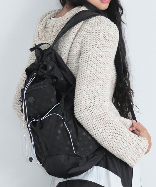 AIRY POCKET BACKPACK - 6 COLORS BLACK