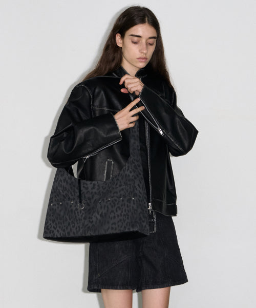 BASH SLOUCHY BAG - 3 COLORS BLACK