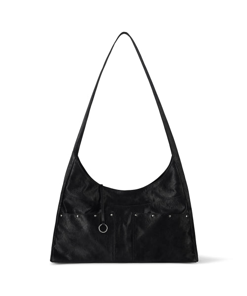 BASH SLOUCHY BAG METAL BLACK