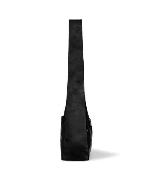 BASH SLOUCHY BAG METAL BLACK