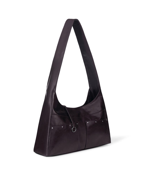 BASH SLOUCHY BAG - 3 COLORS PURPLE