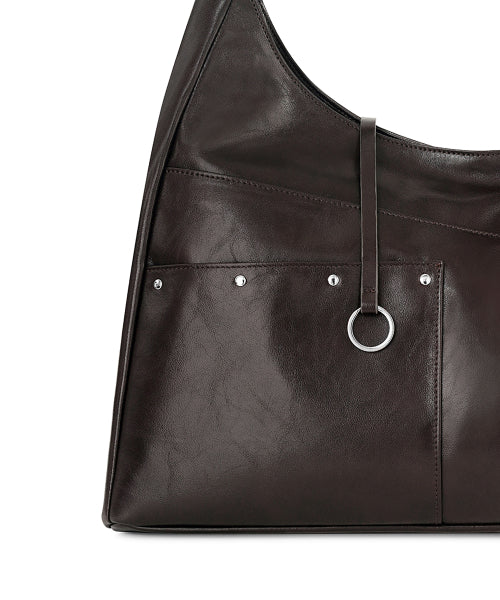 BASH SLOUCHY BAG - 3 COLORS BROWN
