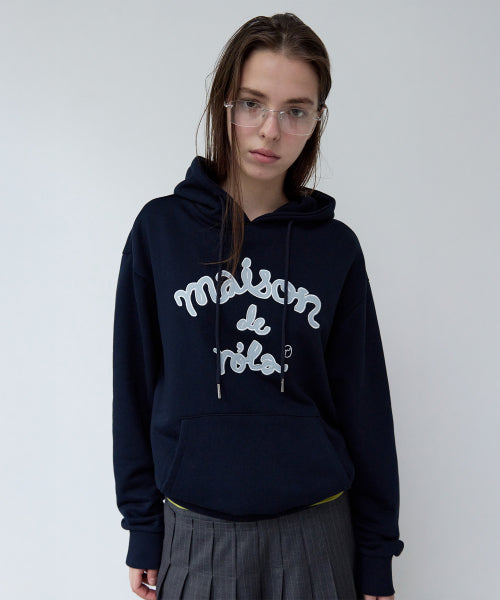 MAISON DE ROLA STRING HOODIE DEEP - 3 COLORS NAVY