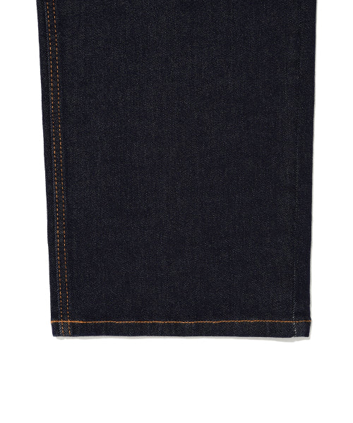 SEMI WIDE DENIM PANTS #GISELLE同款! - 3 COLORS INDIGO