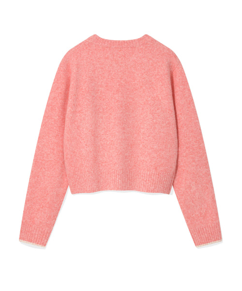 BIG LILY GRAPHIC PULLOVER #GISELLE同款! - 3 COLORS PINK