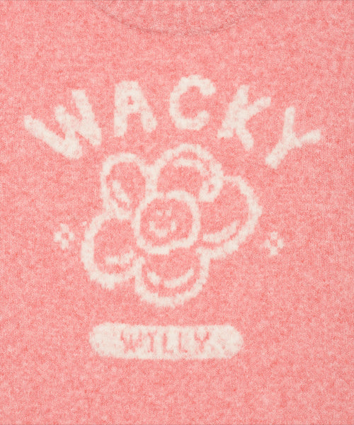 BIG LILY GRAPHIC PULLOVER #GISELLE同款! - 3 COLORS PINK