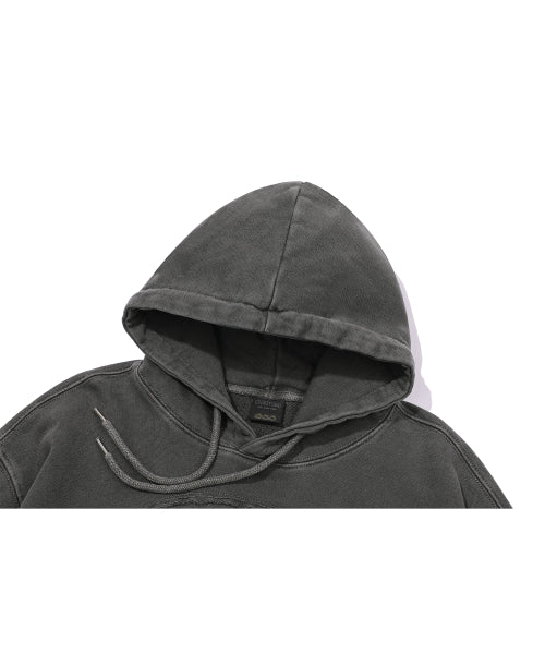 PIGMENT HOODIE - 2 COLORS SMOKE BLACK