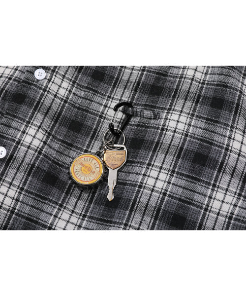 NOMAD OVERFIT CHECK SHIRT - 4 COLORS BLACK