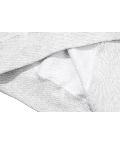 CAT EMBROIDERY SWEATSHIRT - 2 COLORS WHITE