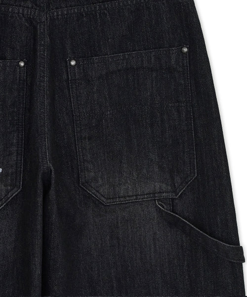 DENIM PANTS - 2 COLORS BLACK